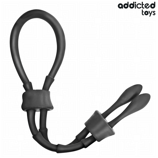 ADDICTED TOYS - CORDE EN SILICONE RÉGLABLE POUR LE PÉNIS - 7eme ciel