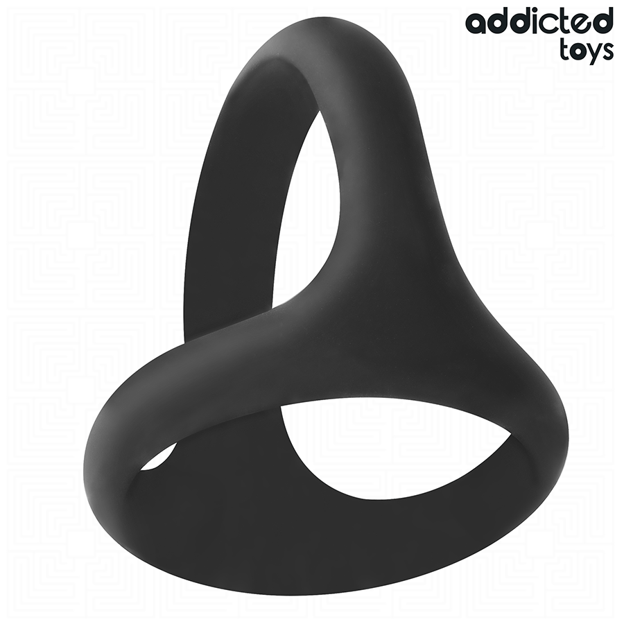 ADDICTED TOYS - ANNEAU PÉNIS TRIPLE ÉPAIS - 7eme ciel