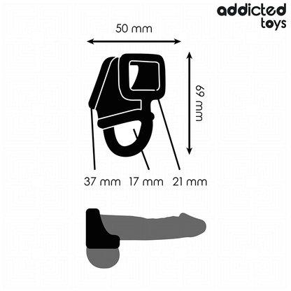 ADDICTED TOYS - ANNEAU POUR CAGE À PÉNIS