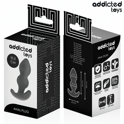 ADDICTED TOYS - PLUG ANAL TAILLE S 10,3 CM - 7eme ciel