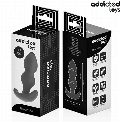 ADDICTED TOYS - PLUG ANAL TAILLE L 11,7 CM