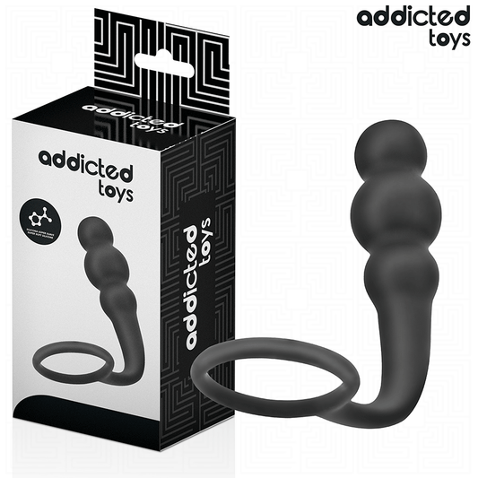 ADDICTED TOYS - PLUG ANAL AVEC ANNEAU MODÈLE 1