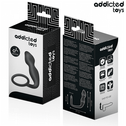 ADDICTED TOYS - PLUG ANAL AVEC ANNEAU MODÈLE 2 - 7eme ciel