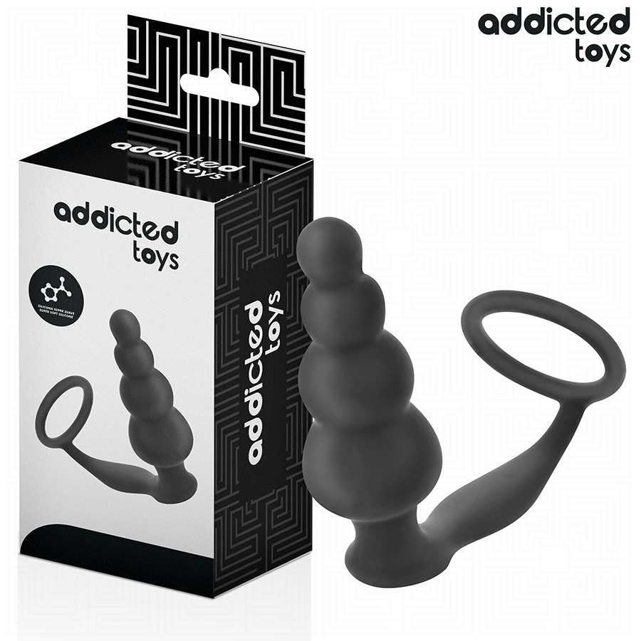 ADDICTED TOYS - PLUG ANAL AVEC ANNEAU MODÈLE 5