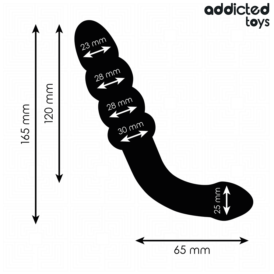 ADDICTED TOYS - DOUBLE MASSEUR 16,5 CM - 7eme ciel