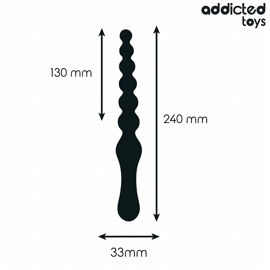 ADDICTED TOYS - MASSEUR ANAL 24 CM - 7eme ciel