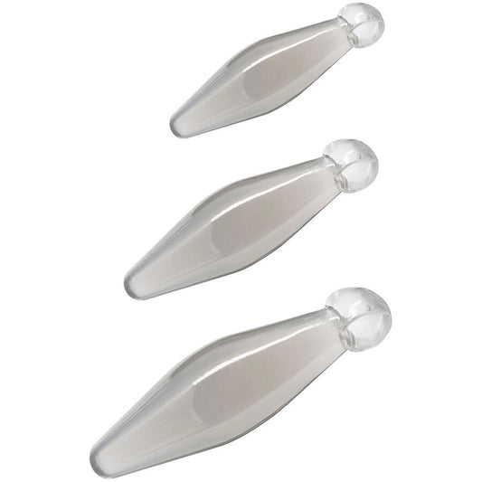 TOYJOY - JEU ANAL FINGER RIMMER 3 PIÈCES TRANSPARENT