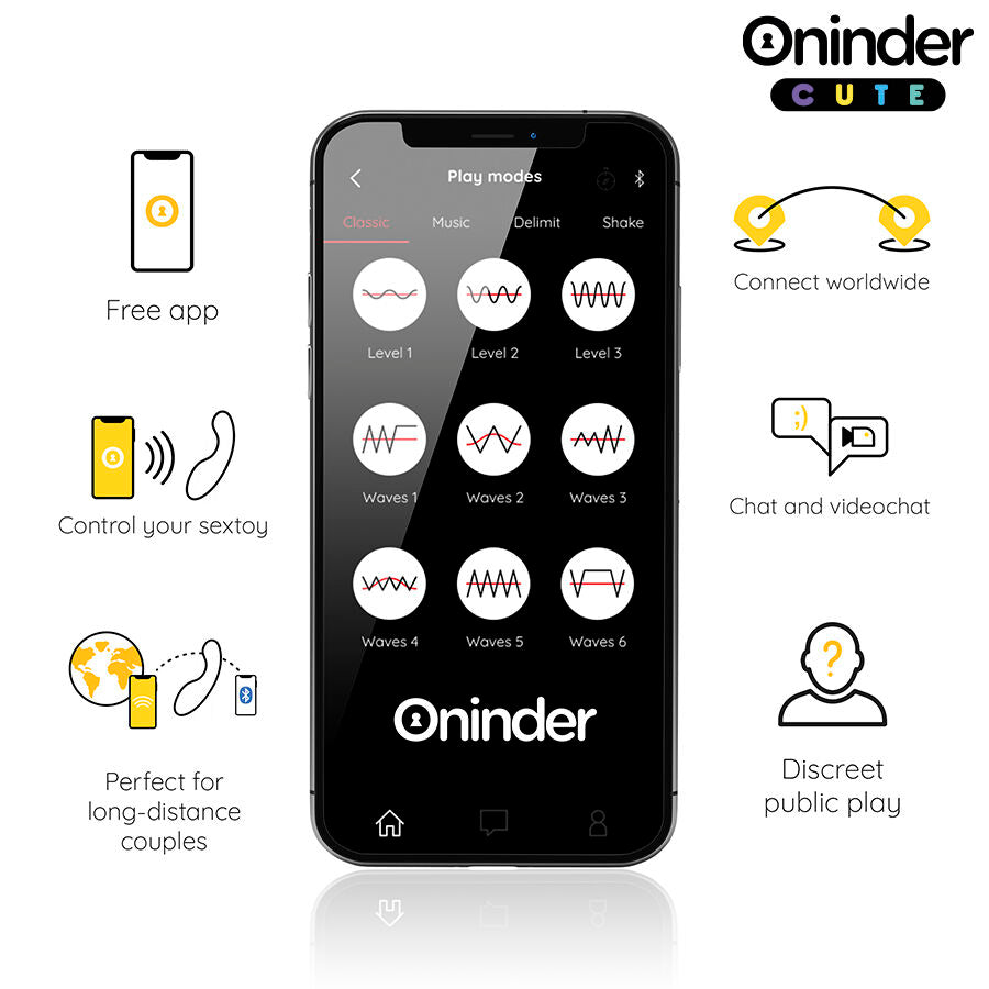 ONINDER CUTE - LOVE BUDDY MASTER VIBRATEUR POINT G - APPLICATION MONDIALE GRATUITE - 7eme ciel