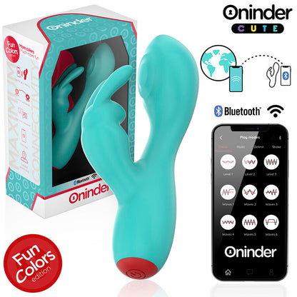 ONINDER CUTE - VIBRATEUR CLITORISÉ LOVE BUNNY G-SPOT - APPLICATION MONDIALE GRATUITE