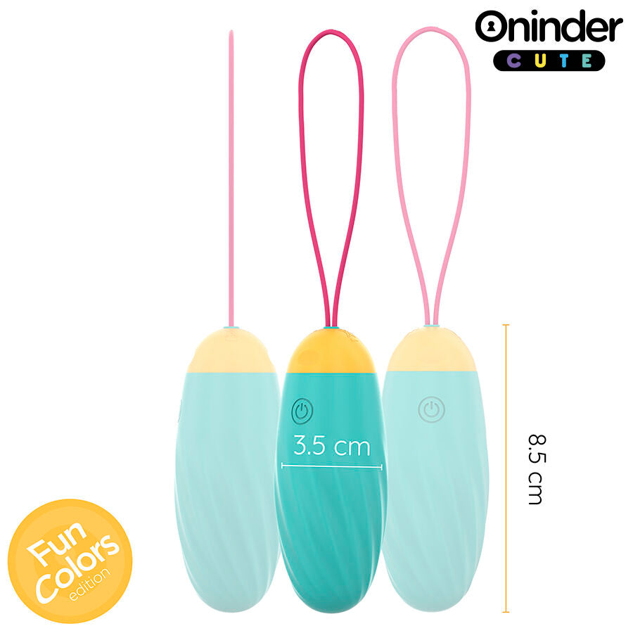 ONINDER CUTE - ŒUF VIBRO-ROTATIF EN SILICONE AVEC PIERRE PRÉCIEUSE - APPLICATION GRATUITE DANS LE MONDE ENTIER - 7eme ciel