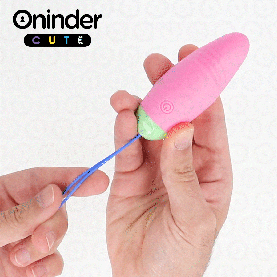 ONINDER CUTE - ŒUF VIBRO-ROTATIF 360° EN SILICONE - APPLICATION GRATUITE DANS LE MONDE ENTIER