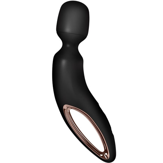 SATISFYER - MASSEUR VIBRANT WAND ERLAND NOIR - 7eme ciel