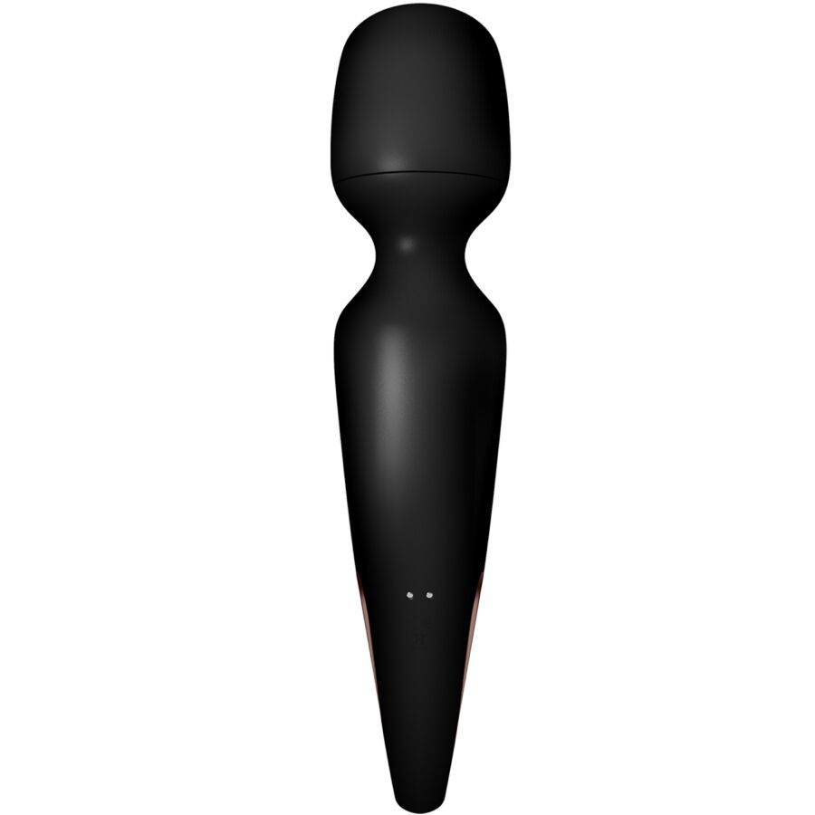 SATISFYER - MASSEUR VIBRANT WAND ERLAND NOIR - 7eme ciel