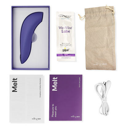 WE-VIBE - STIMULATEUR DE CLITORIS MELT BLEU MINUIT - 7eme ciel