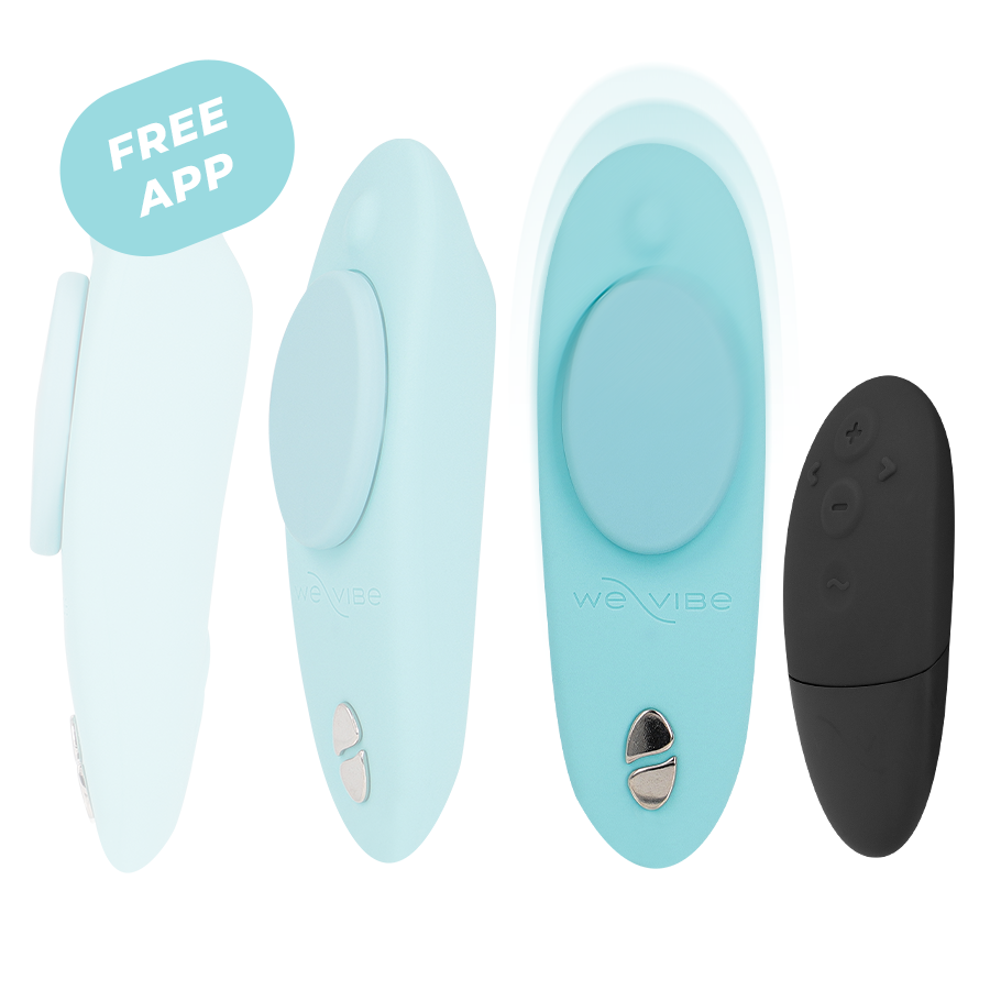 WE-VIBE - VIBRATEUR MOXIE + AQUA CLITORAL - 7eme ciel