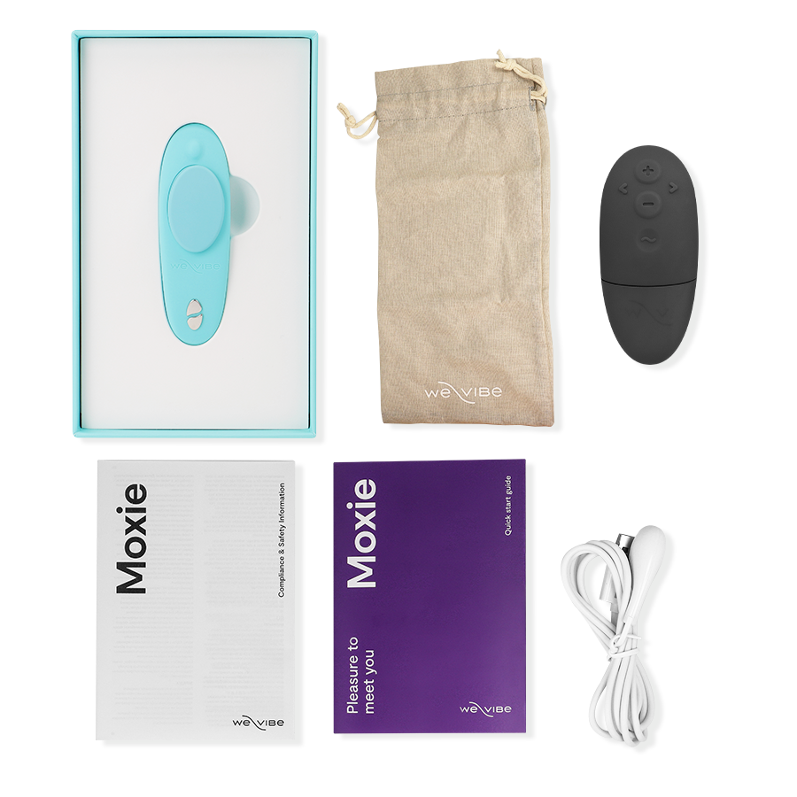 WE-VIBE - VIBRATEUR MOXIE + AQUA CLITORAL - 7eme ciel