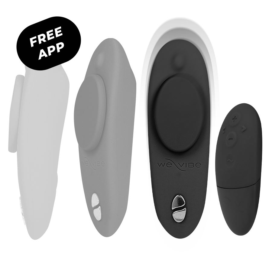 WE-VIBE - VIBRATEUR CLITORAL MOXIE + NOIR - 7eme ciel