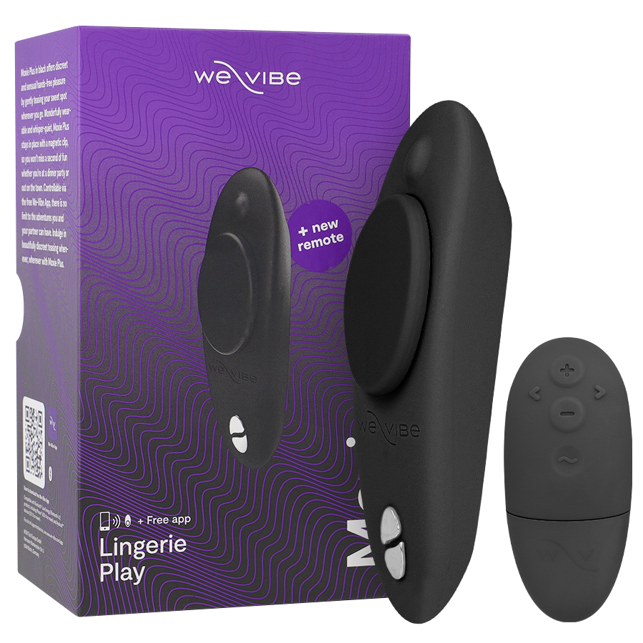 WE-VIBE - VIBRATEUR CLITORAL MOXIE + NOIR - 7eme ciel