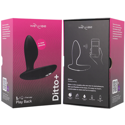 WE-VIBE - MASSEUR DE PROSTATE VECTOR+ NOIR - 7eme ciel