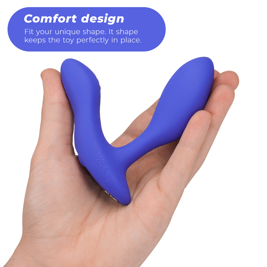WE-VIBE - MASSEUR DE PROSTATE VECTOR+ BLEU - 7eme ciel