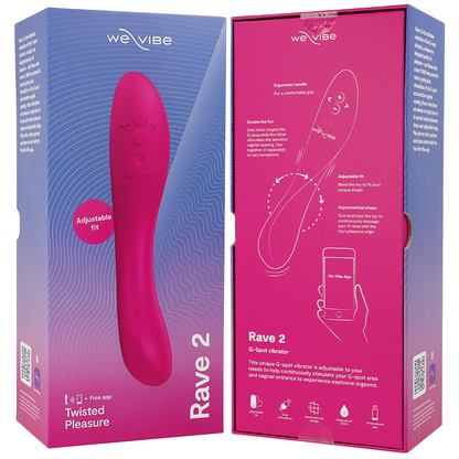 WE-VIBE - RAVE 2 VIBRATEUR POINT ROSE - 7eme ciel