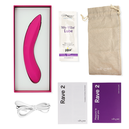 WE-VIBE - RAVE 2 VIBRATEUR POINT ROSE - 7eme ciel