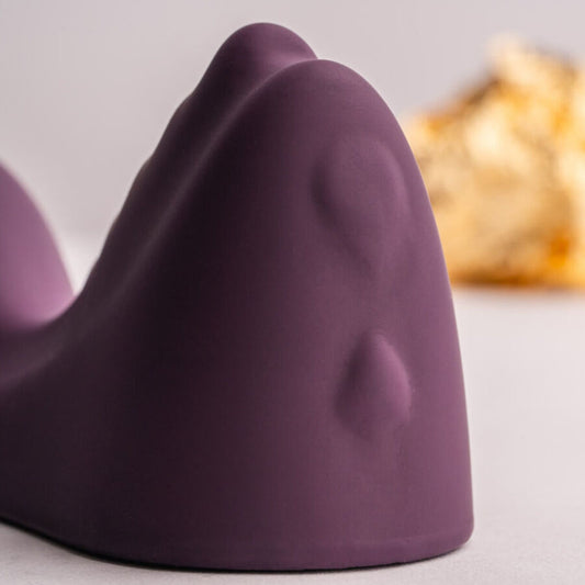 ROCKS-OFF - VIBRATEUR ASSIS VIOLET RUBY GLOW - 7eme ciel