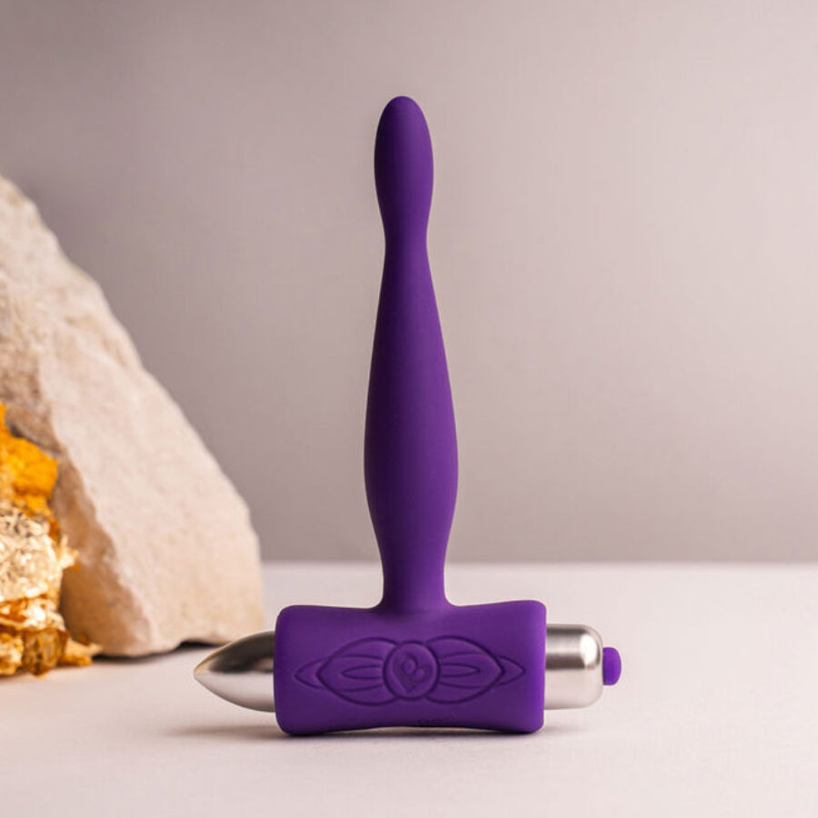 ROCKS-OFF - PETITE SENSATIONS TEAZER VIBRATEUR PLUG ANAL VIOLET - 7eme ciel