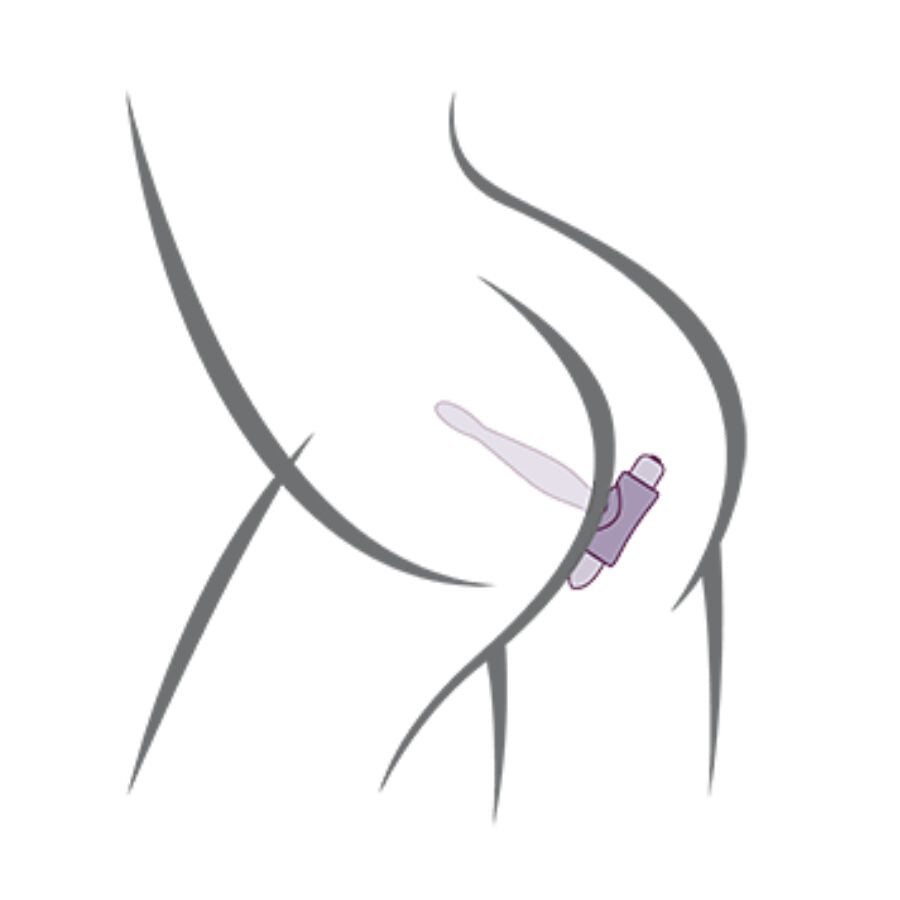 ROCKS-OFF - PETITE SENSATIONS TEAZER VIBRATEUR PLUG ANAL VIOLET - 7eme ciel