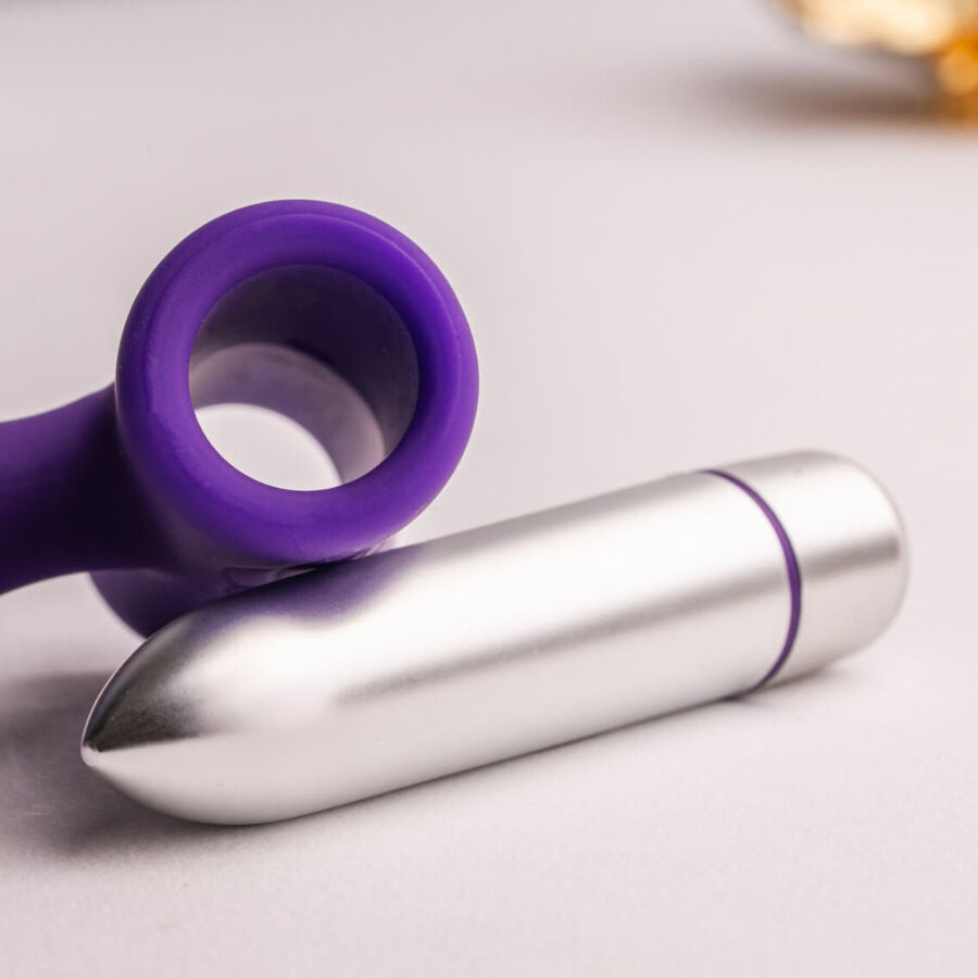 ROCKS-OFF - PETITE SENSATIONS TEAZER VIBRATEUR PLUG ANAL VIOLET