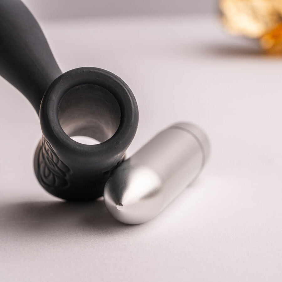 ROCKS-OFF - PETITE SENSATIONS TEAZER ANAL PLUG VIBRATEUR NOIR - 7eme ciel