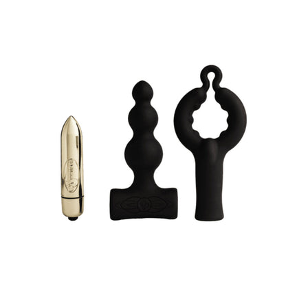 ROCKS-OFF - PETITE SENSATIONS BUBBLES ANAL PLUG VIBRATEUR NOIR - 7eme ciel