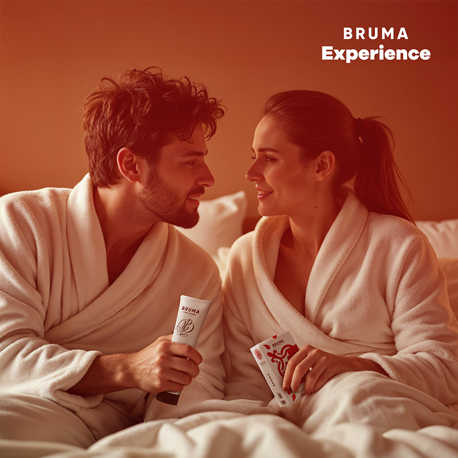 BRUMA XPERIENCE - KIT TENTATION FRAISE DOUCE AVEC AMPLIFICATEUR D'ORGASME - 7eme ciel