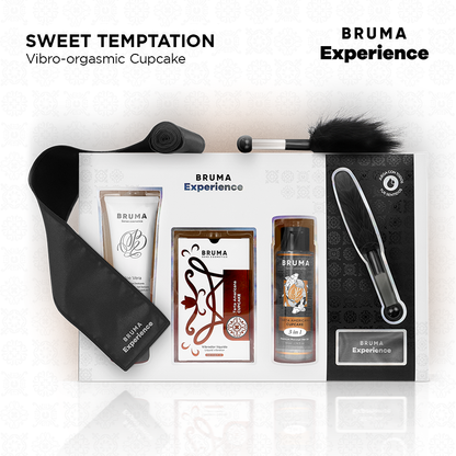 BRUMA XPERIENCE - KIT TENTATION DOUCE GÂTEAU AMÉRICAIN VIBRO-ORGASMIQUE - 7eme ciel