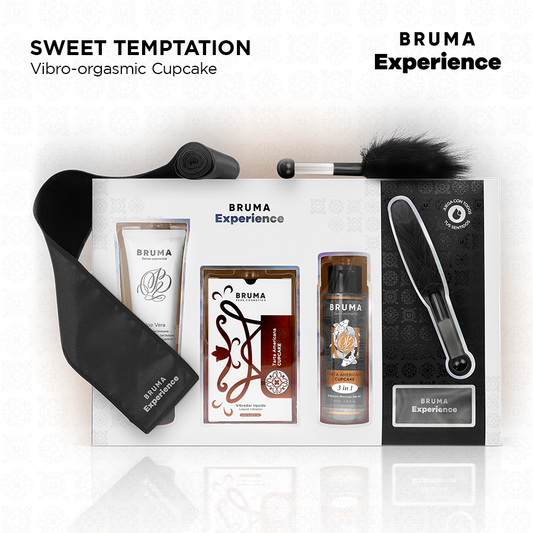 BRUMA XPERIENCE - KIT TENTATION DOUCE GÂTEAU AMÉRICAIN VIBRO-ORGASMIQUE - 7eme ciel