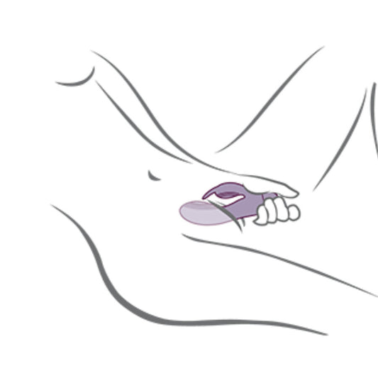 ROCKS-OFF - GLO-GIRL VIBRATEUR LAPIN VIOLET - 7eme ciel