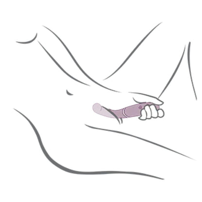 ROCKS-OFF - GEMINI DOUBLE VIBRATEUR STIMULATEUR DE CLITORIS POINT G VIOLET - 7eme ciel