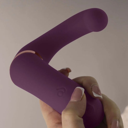 ROCKS-OFF - GEMINI DOUBLE VIBRATEUR STIMULATEUR DE CLITORIS POINT G VIOLET - 7eme ciel