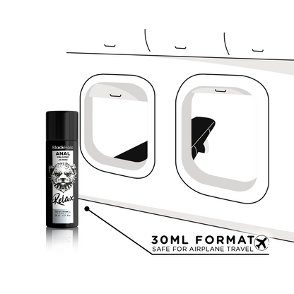 BLACK HOLE - RELAXANT ANAL JOJOBA RELAX BASE SILICONE 30 ML - 7eme ciel