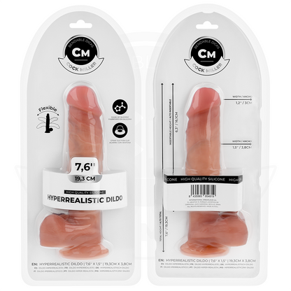COCK MILLER - GODE ARTICULABLE HYPERRÉALISTE 19,3 CM - 7eme ciel