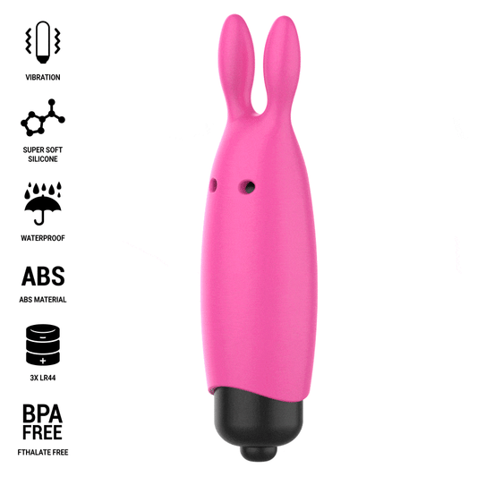 INTENSE - HOPPER PINK BULLET VIBRANT 8,3 X 2,4 CM - 7eme ciel