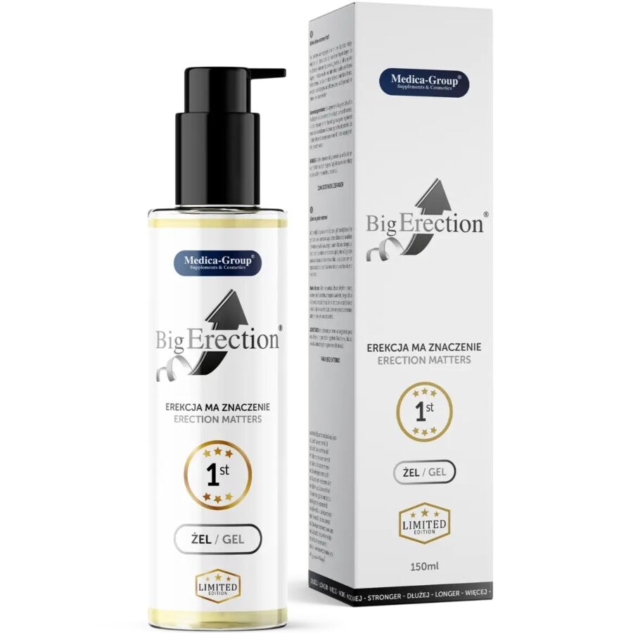 MEDICA GROUP - GEL INTIME POUR HOMMES GRANDE ÉRECTION 150 ML - 7eme ciel