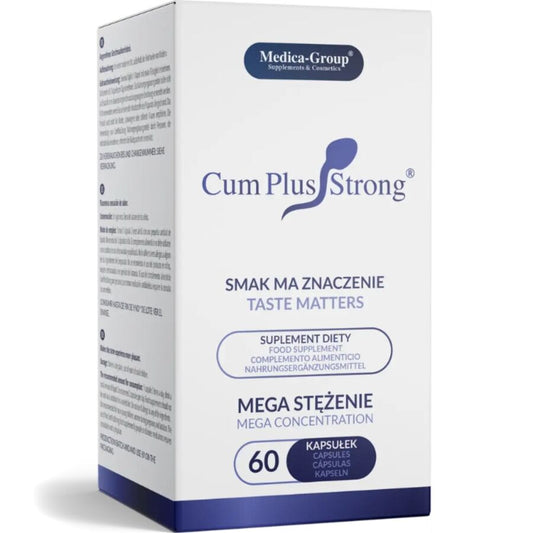 MEDICA GROUP - CUM PLUS STRONG SEMENS ENLARGISSEMENT 60 CAPSULES - 7eme ciel