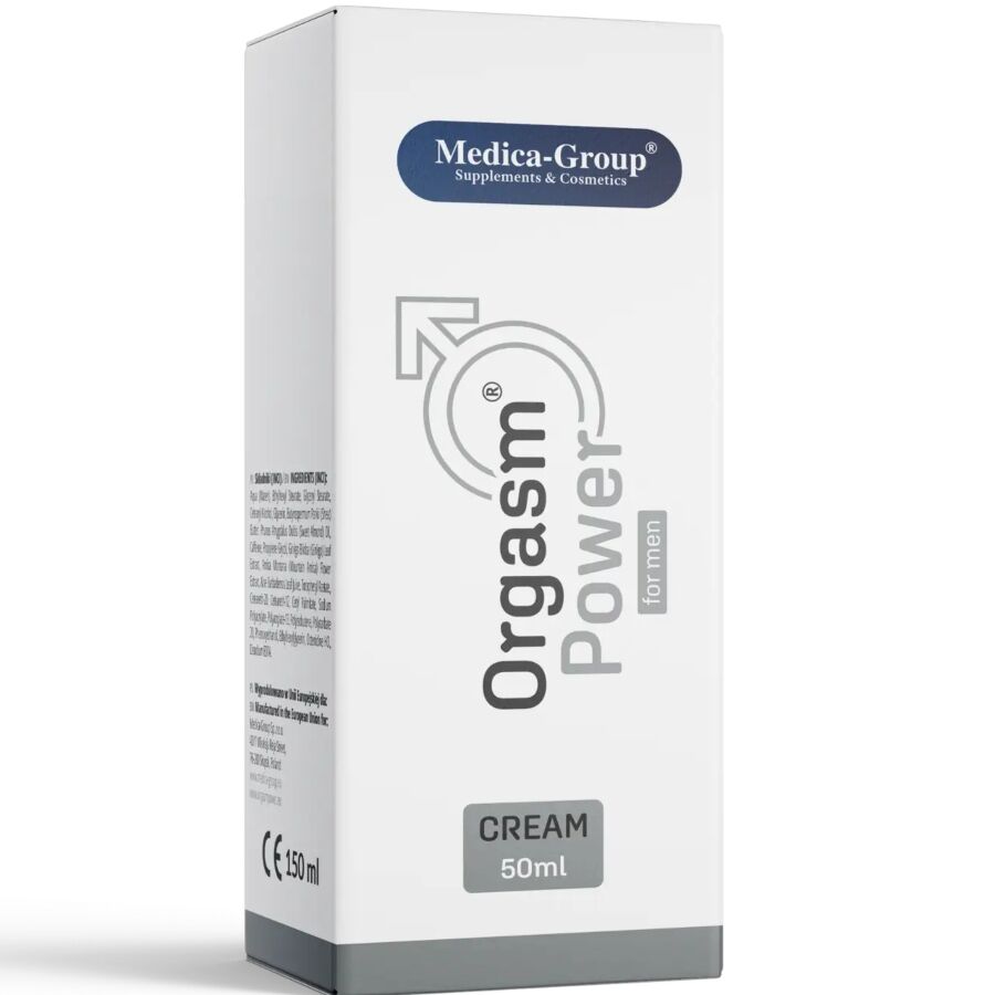 MEDICA GROUP - ORGASM POWER CRÈME INTIME POUR HOMMES 50 ML - 7eme ciel