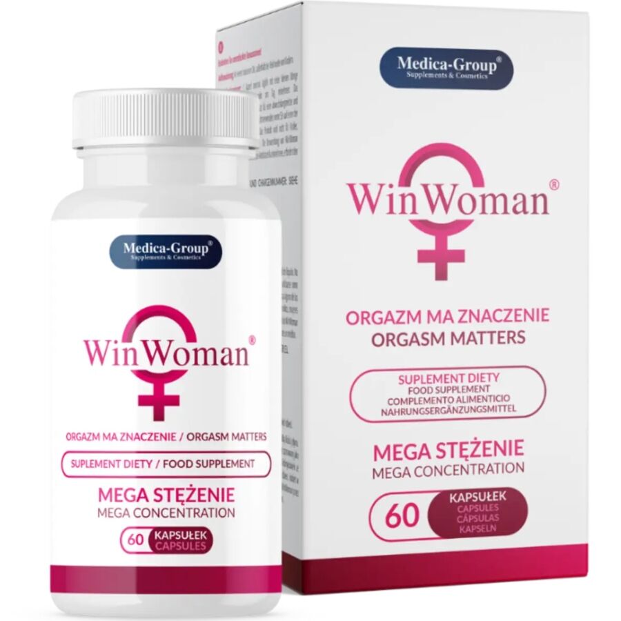 MEDICA GROUP - WIN WOMAN AUGMENTATION DE LA LIBIDO 60 CAPSULES - 7eme ciel
