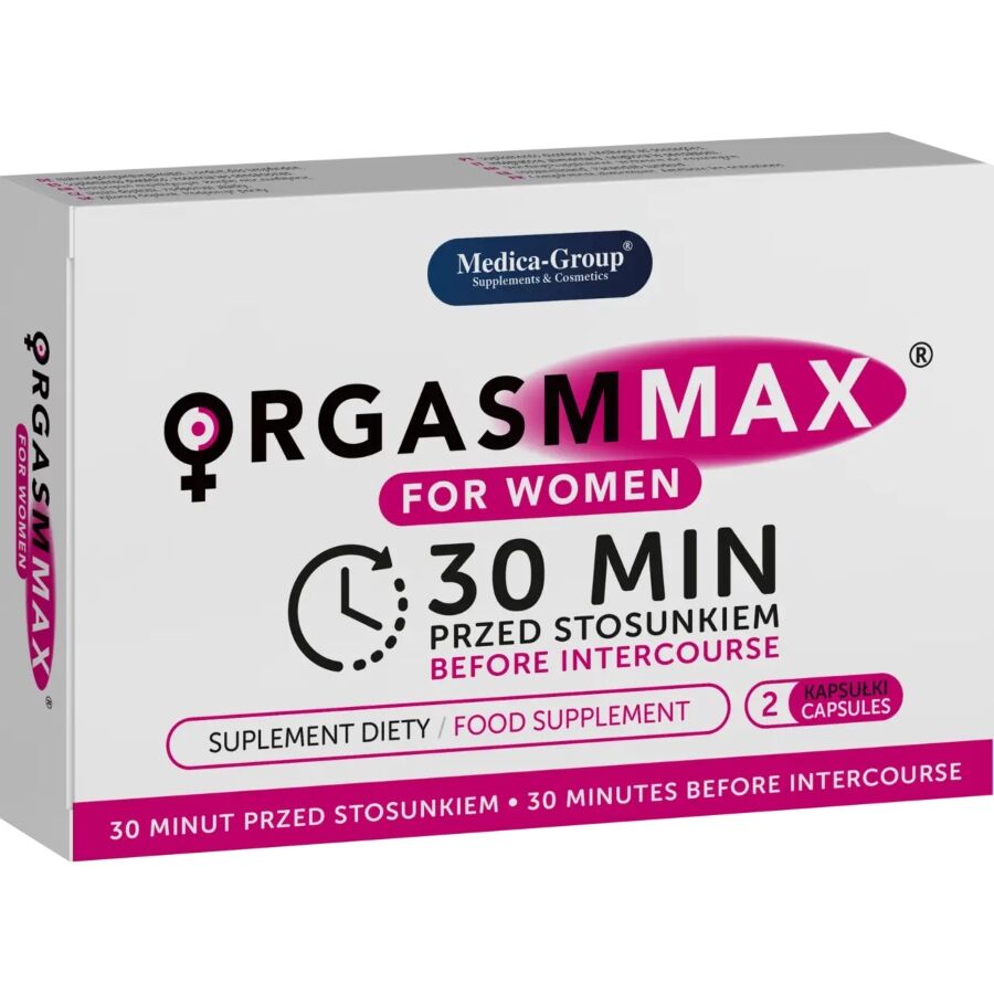 MEDICA GROUP - ORGASM MAX POUR FEMMES 2 CAPSULES