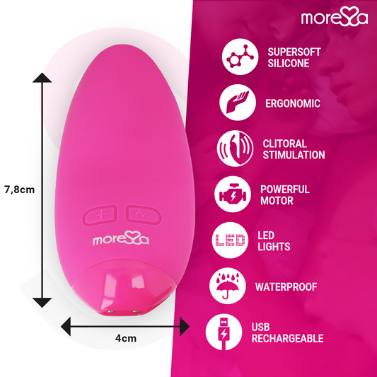 MORESSA - VIBRATEUR ROSE BLOSSOM - 7eme ciel
