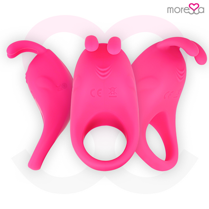 MORESSA - BRAD PREMIUM SILICONE RECHARGEABLE ROSE - 7eme ciel