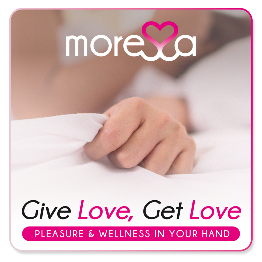 MORESSA - BRAD PREMIUM SILICONE RECHARGEABLE ROSE