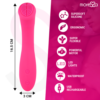 MORESSA - CELSO RECHARGEABLE EN SILICONE PREMIUM